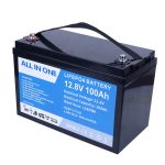 Fabrika Fiyatı Derin Döngü Solar RV Karavan Deniz 12 volt Lityum İyon Piller 12V 100ah LiFePO4 Pil