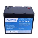 Lifepo4 Lityum İyon Pil 12v 80Ah