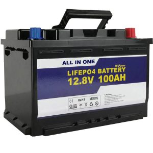 GEL / AGM yedek Güneş Enerjisi Depolama pili 12v 100ah LifePo4 Lityum iyon Pil
