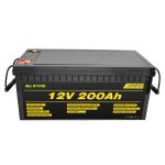 Özelleştirilebilir elektrikli araba 12V Lifepo4 pil 12.8v 200ah, 2000 döngü ömrü lifepo4 pil ile