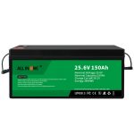 25.6V 150Ah LiFePO4 Kurşun Asit Değiştirme Lityum İyon Pil Paketi 24V 150Ah
