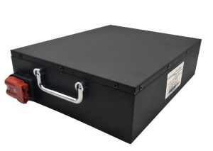 AGV robotu için RS4835 iletişimli hafif 24V50Ah li-ion pil