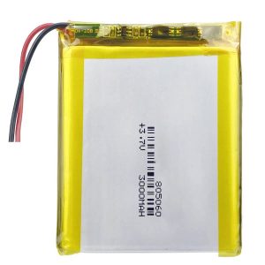 805060 3.7V 3000mAh Şarj Edilebilir Lipo Polimer Pil