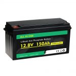 Güneş Enerjisi Depolama Sistemi için Pil Üreticileri 12v 150ah Lifepo4 Pil
