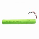 NiMH Şarj Edilebilir Pil SC 3600mAH 4.8V